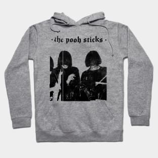 The Pooh Sticks  - - - Original Glitch Style Fan Art Hoodie